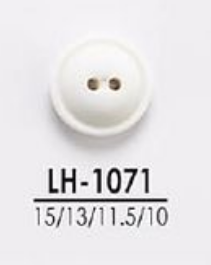 LH1071 シャツ、ポロシャツなどの軽衣料用 染色用ボタン アイリス