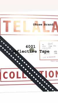 4001 反射テープ[リボン・テープ・コード] ROSE BRAND(丸進) サブ画像