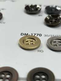 DM1770 ジャケット・スーツ用 4つ穴 メタルボタン アイリス サブ画像