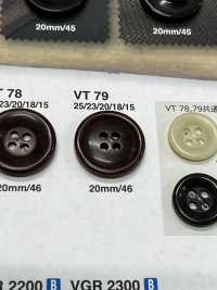 VT79 ナット調ボタン アイリス サブ画像