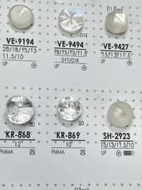 KR869 アクリル樹脂 ボタン アイリス サブ画像