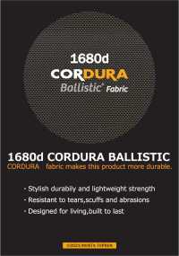 TP002 CORDURA ballistic 1680d PVC[生地] トップラン サブ画像