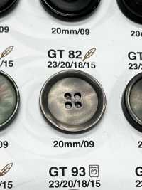 GT82 ジャケット・スーツ用ボタン(Weight Less) アイリス サブ画像