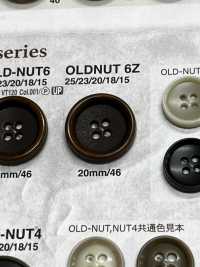 OLD-NUT6Z ジャケット・スーツ用ナット調ボタン アイリス サブ画像