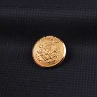 EX125 国産 スーツ・ジャケット用メタルボタン ゴールド ヤマモト(EXCY) サブ画像