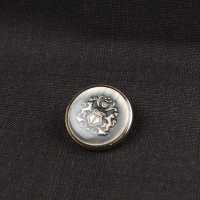 EX240 国産 スーツ・ジャケット用メタルボタン シルバー ヤマモト(EXCY) サブ画像