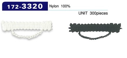 172-3320 ルーパー チェーンコードタイプ 約縦7mm×横33mm (入り数 300)[ルーパー・セッパ] DARIN(ダリン)