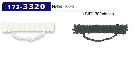 172-3320 ルーパー チェーンコードタイプ 横長 33mm (入り数 300)[ルーパー・セッパ] DARIN(ダリン)