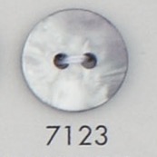 7123 ポリエステル樹脂製 2つ穴ボタン 大阪プラスチック工業(DAIYA BUTTON)