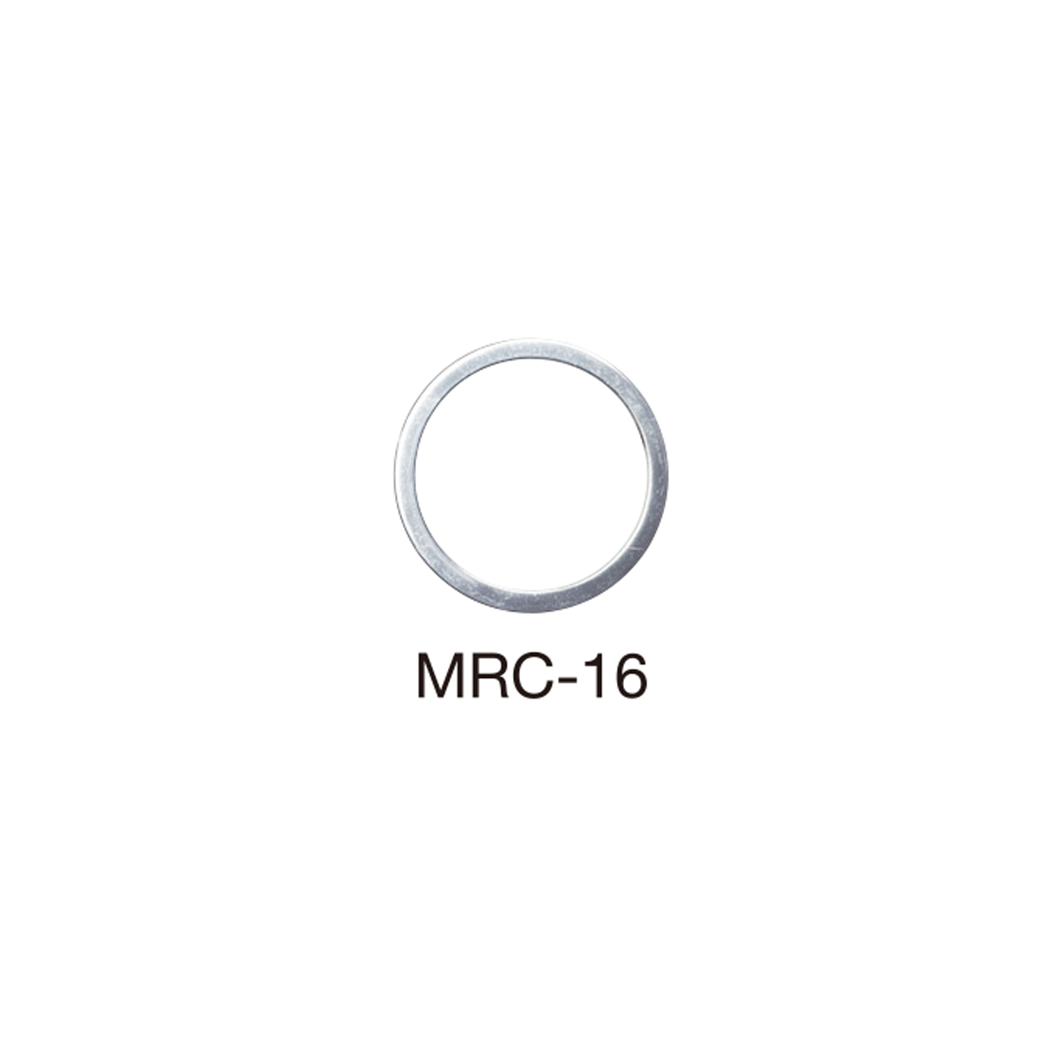 MRC16 丸カン 16mm ※検針対応[バックル・カン類] モリト(MORITO)