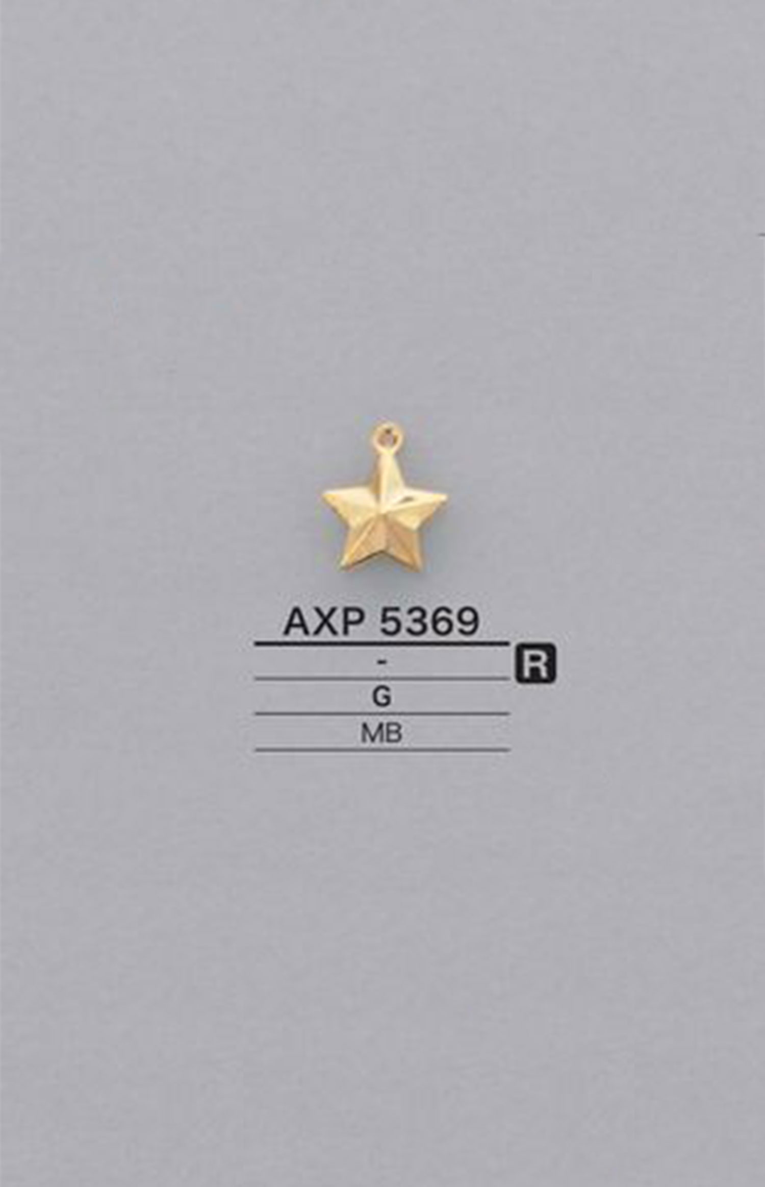 AXP5369 星型 モチーフパーツ[雑貨その他] アイリス