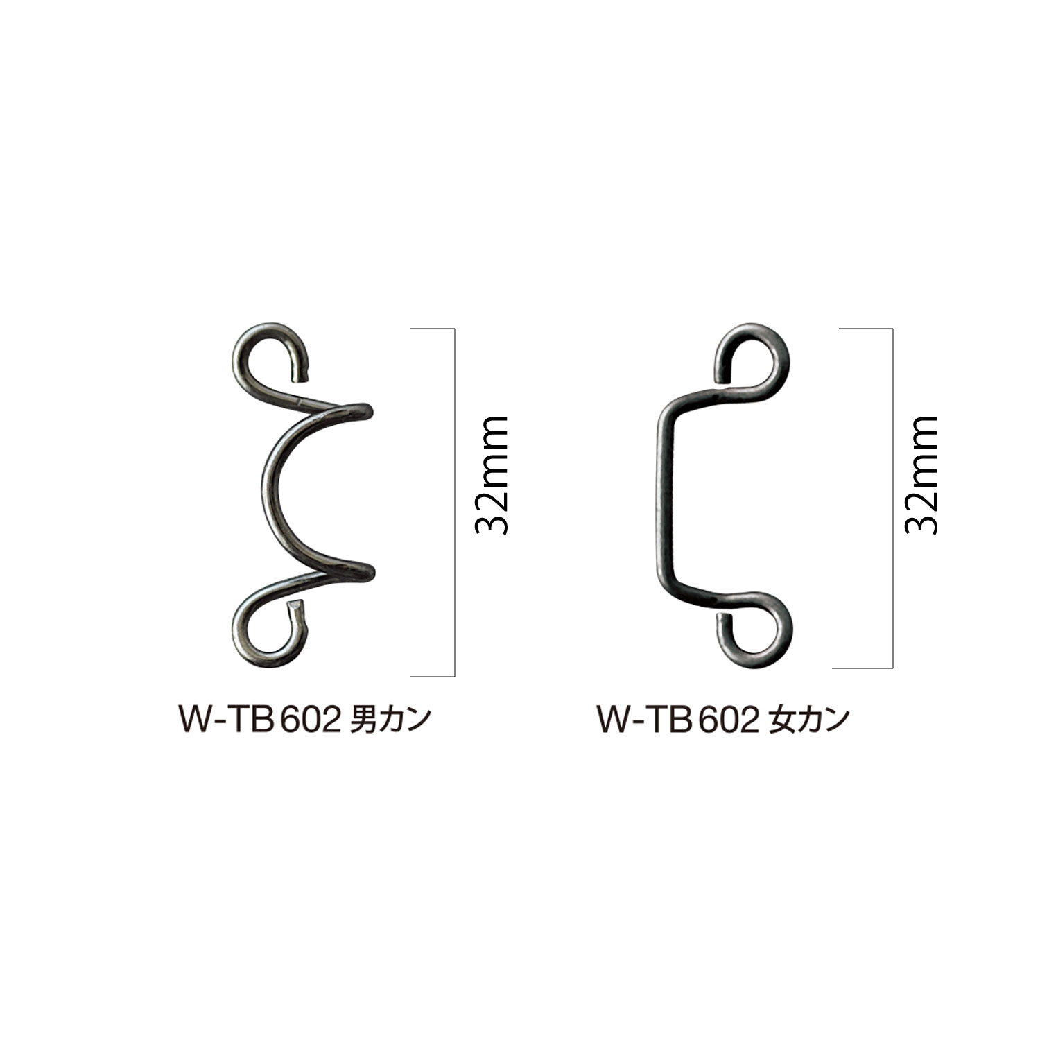 W-TB602 衿ホック モリト(MORITO)