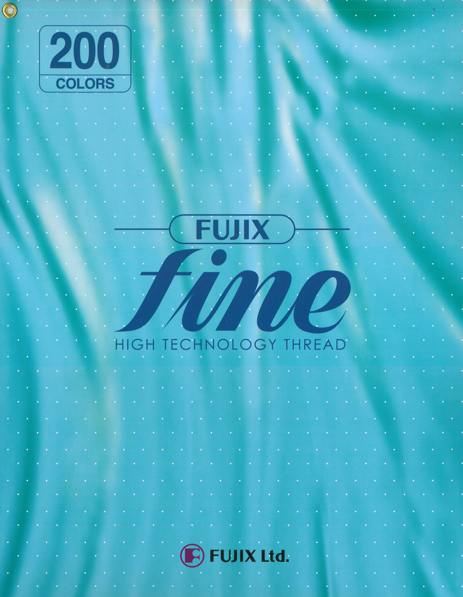 FUJIX-SAMPLE-11 fine HIGHT TECHNOLOGY THREAD[サンプル帳] フジックス