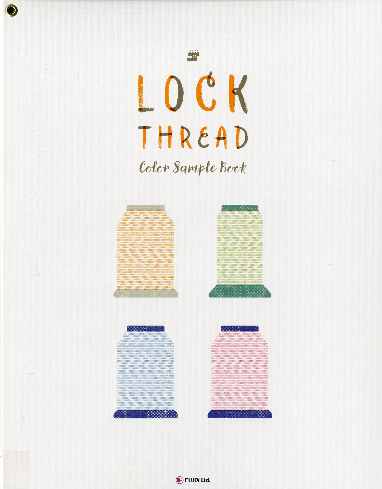 FUJIX-SAMPLE-13 LOCK THREAD COLOR SAMPLE[サンプル帳] フジックス