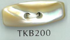 TKB200 2穴ダッフル貝ボタン 阪本才治商店