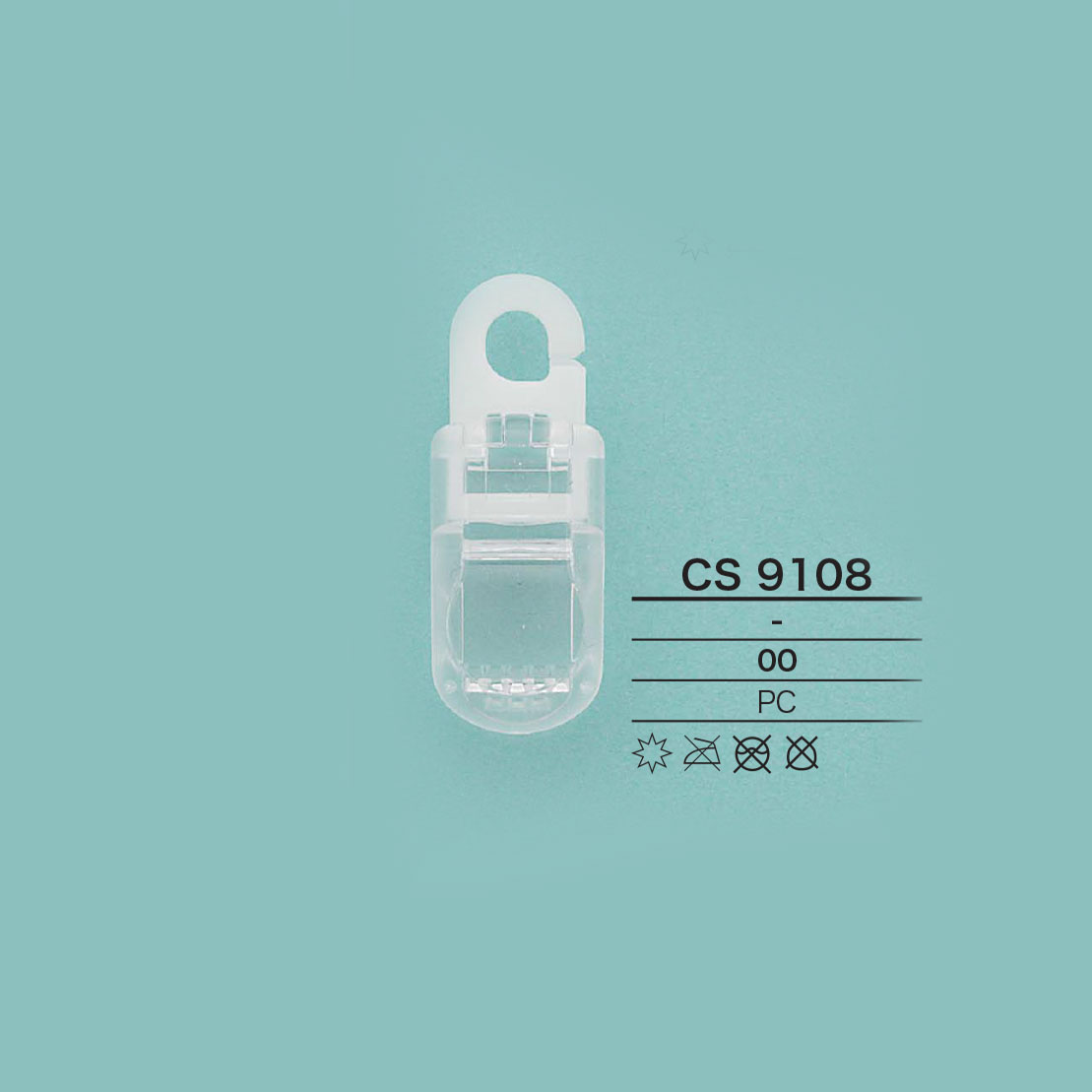CS9108 コード用クリップ[バックル・カン類] アイリス