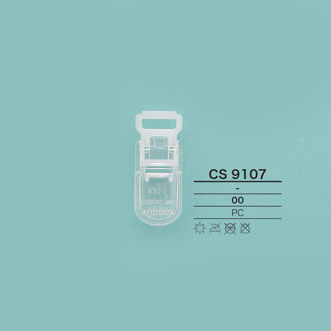 CS9107 コード用クリップ[バックル・カン類] アイリス