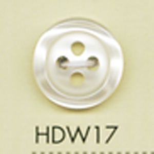 HDW17 DAIYA BUTTONS 耐衝撃HYPER DURABLE""シリーズ 貝調ポリエステルボタン"" 大阪プラスチック工業(DAIYA BUTTON)