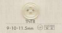 TNT8 DAIYA BUTTONS 耐熱貝調ポリエステルボタン 大阪プラスチック工業(DAIYA BUTTON)