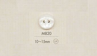 M820 DAIYA BUTTONS 二ツ穴ポリエステルボタン 大阪プラスチック工業(DAIYA BUTTON)