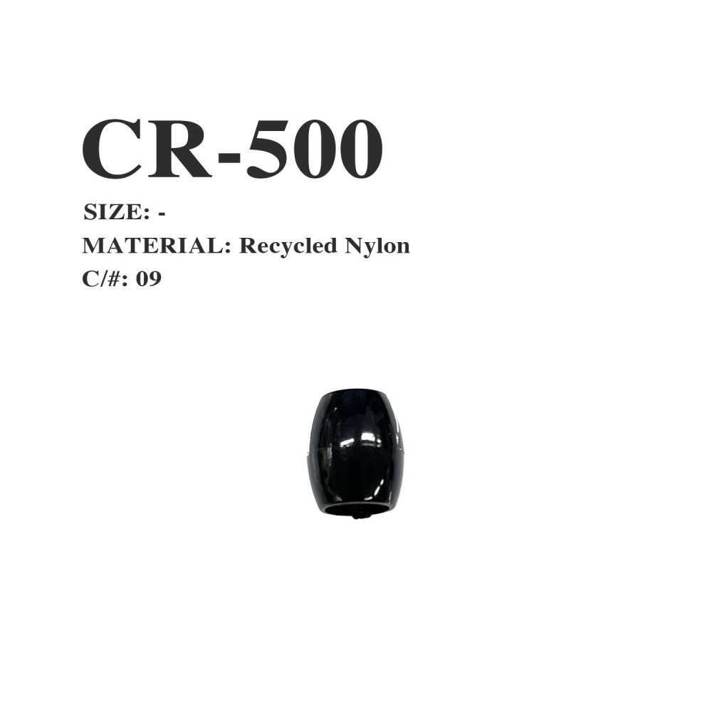 CR-500 漁網リサイクルナイロン コードエンド  樽型[バックル・カン類] モリト(MORITO)