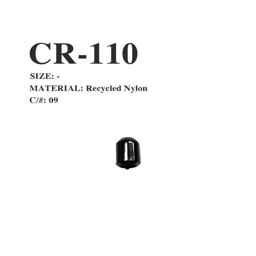 CR-110 漁網リサイクルナイロン コードエンド 筒型[バックル・カン類] モリト(MORITO)