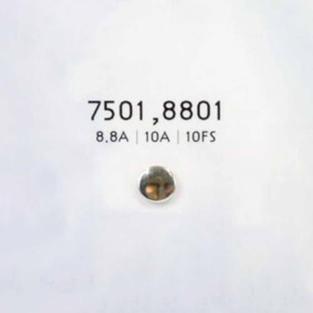 7501/8801 8.8A 7501/8801トップパーツ8.8mm[ドットボタン・ハトメ] モリト(MORITO)
