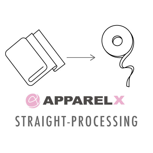 STRAIGHT-PROCESSING ストレートカット(生地幅135cm以下)[システム]