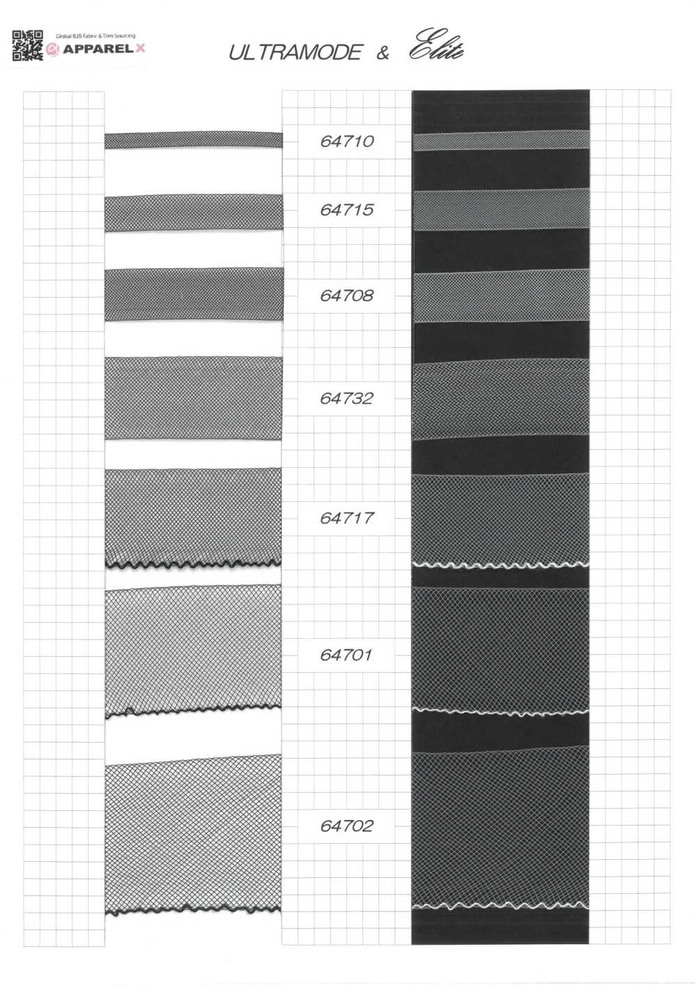 HORSEHAIR BRAID SOFT ホースヘアーブレード ソフト[リボン・テープ・コード] ULTRAMODE&Elite