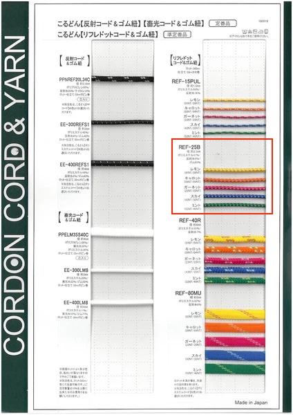 REF25B リフレドットゴム 丸ゴム 1.5mm こるどん