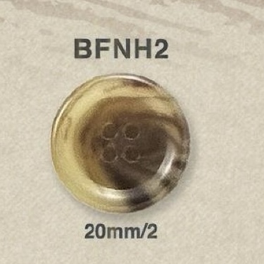 BFNH2 ユリア樹脂製 表穴4つ穴ボタン アイリス