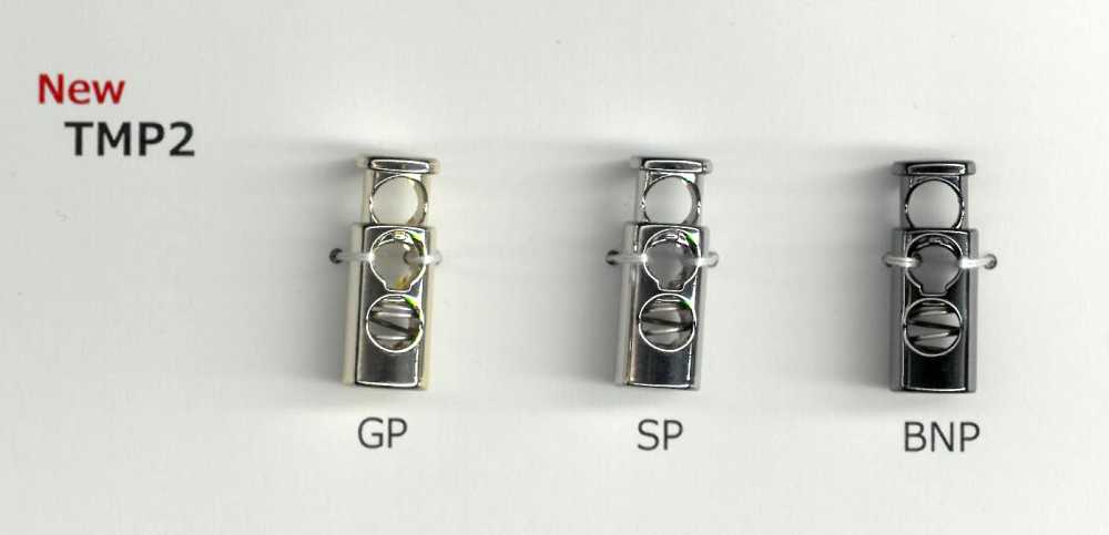 TMP2 オリジナル ダイカスト ストッパー 2つ穴[バックル・カン類] 大阪プラスチック工業(DAIYA BUTTON)