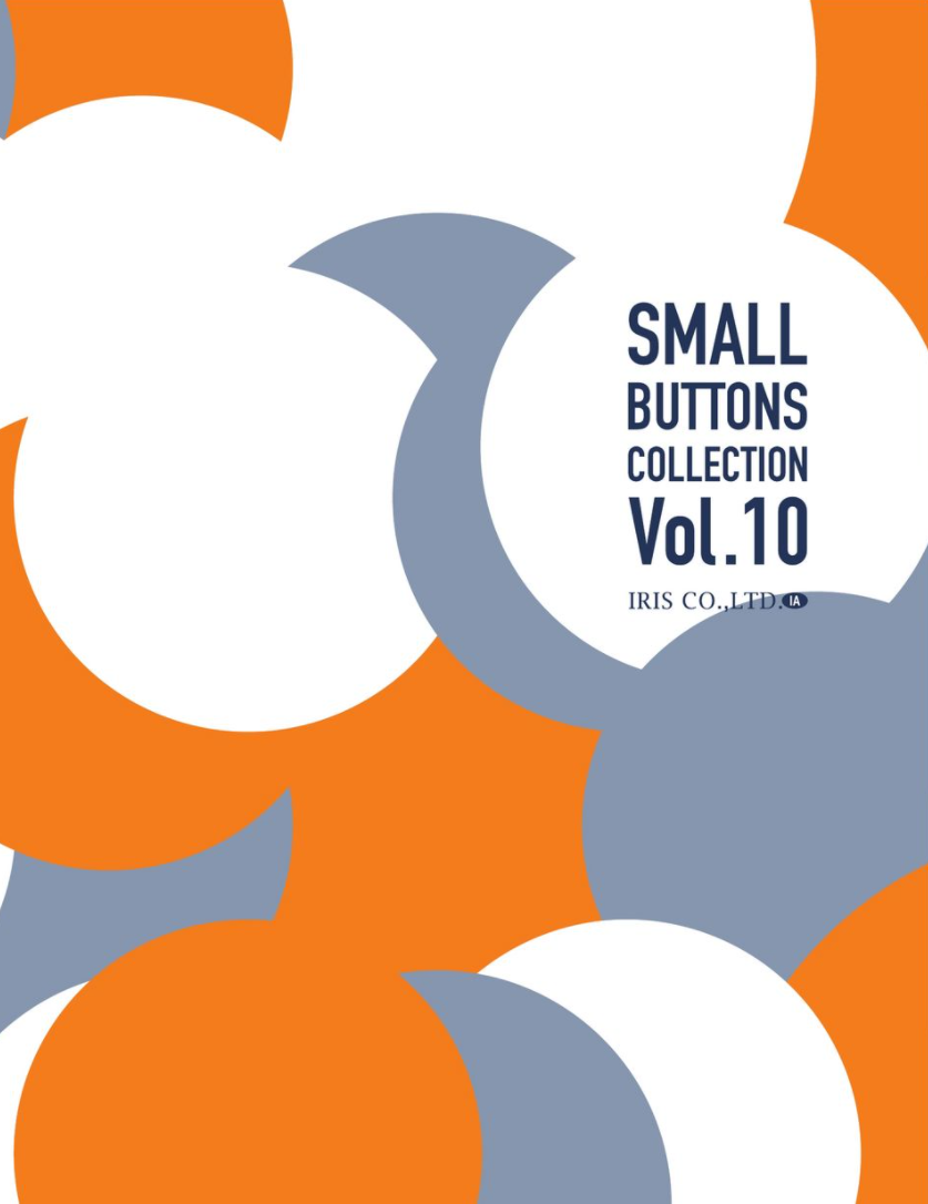 IRIS-SAMPLE-IA IRIS Small Buttons Collection Vol10[サンプル帳] アイリス