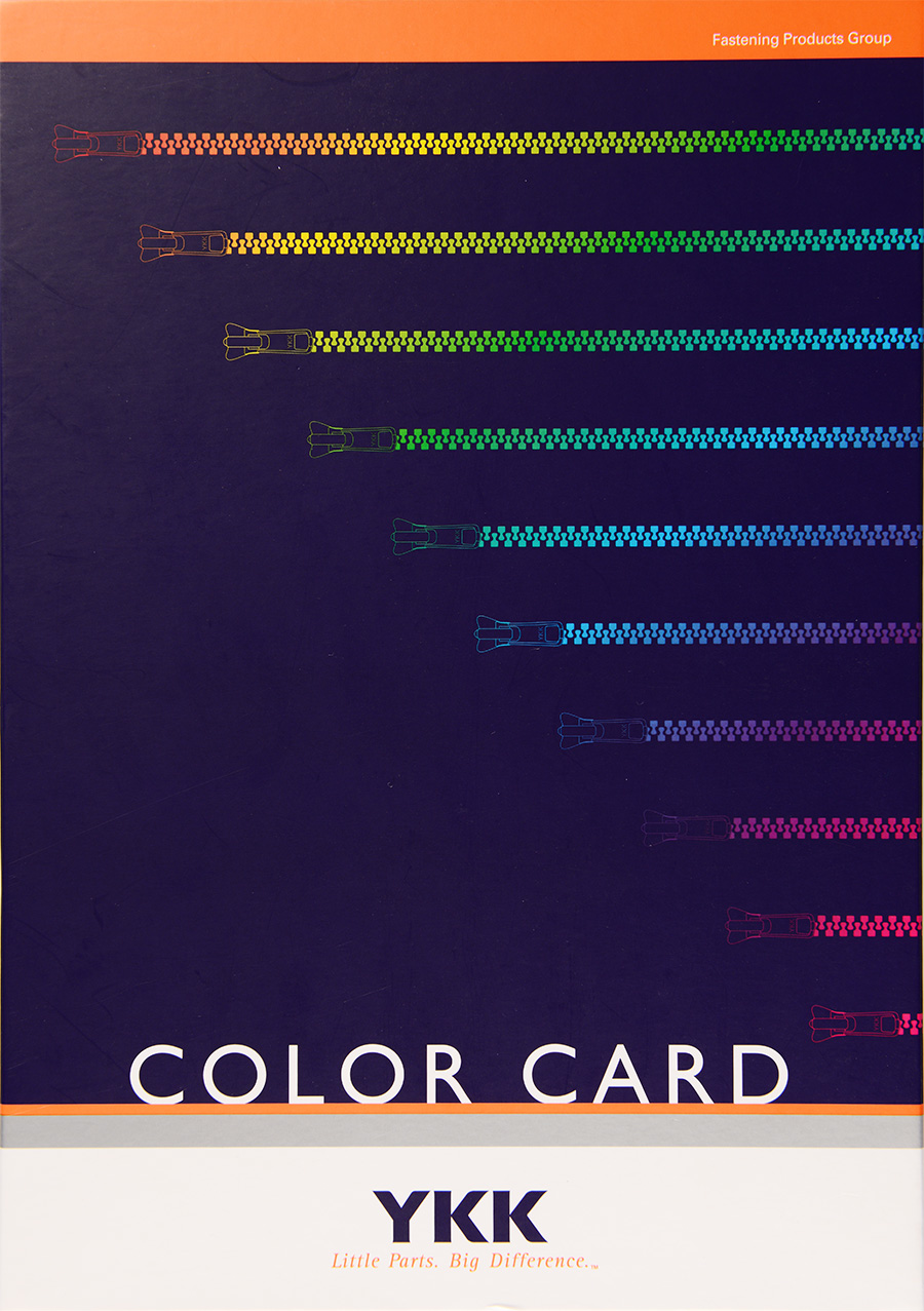 YKK-SAMPLE YKK Color Card[サンプル帳] YKK