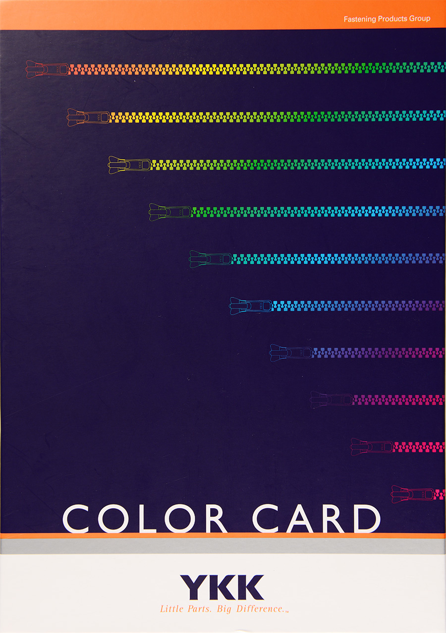 YKK-SAMPLE YKK Color Card(色見本帳)[サンプル帳] YKK