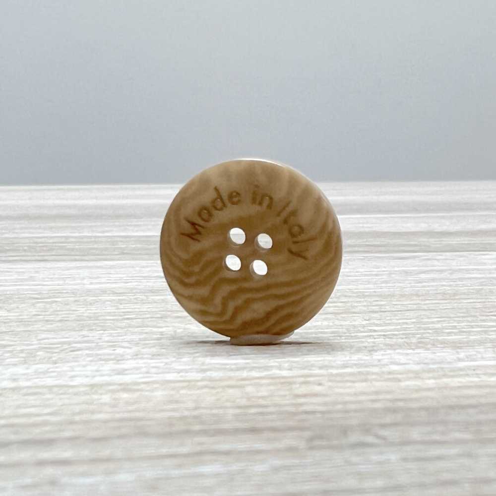 Bottone inciso Made in Italy da 20 mm