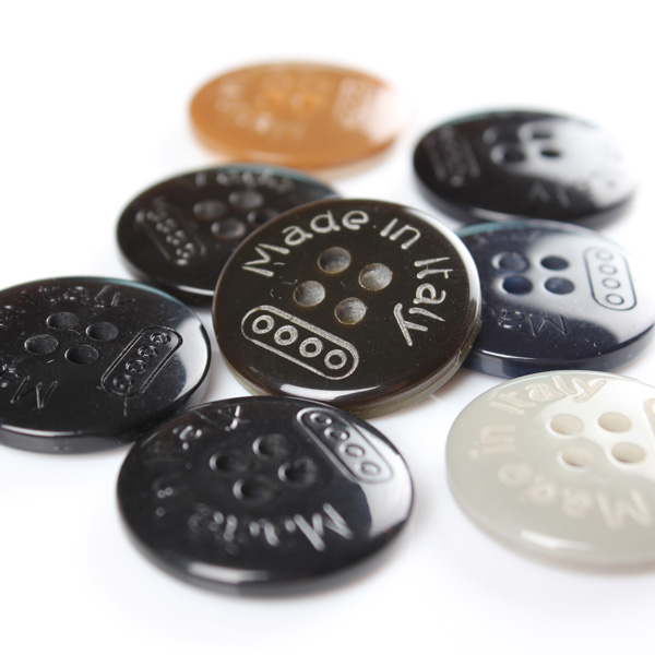 20mm Made in Italy 각인 버튼