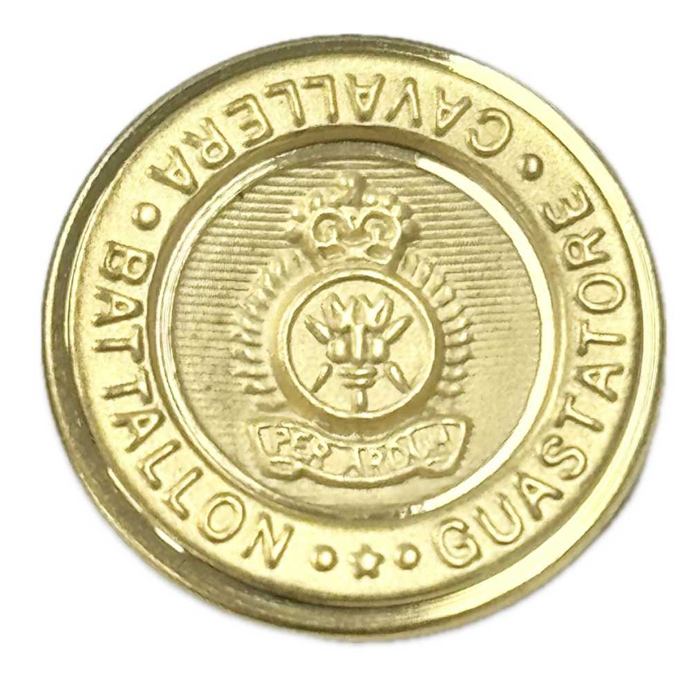 EX190 国産 スーツ・ジャケット用メタルボタン ゴールド