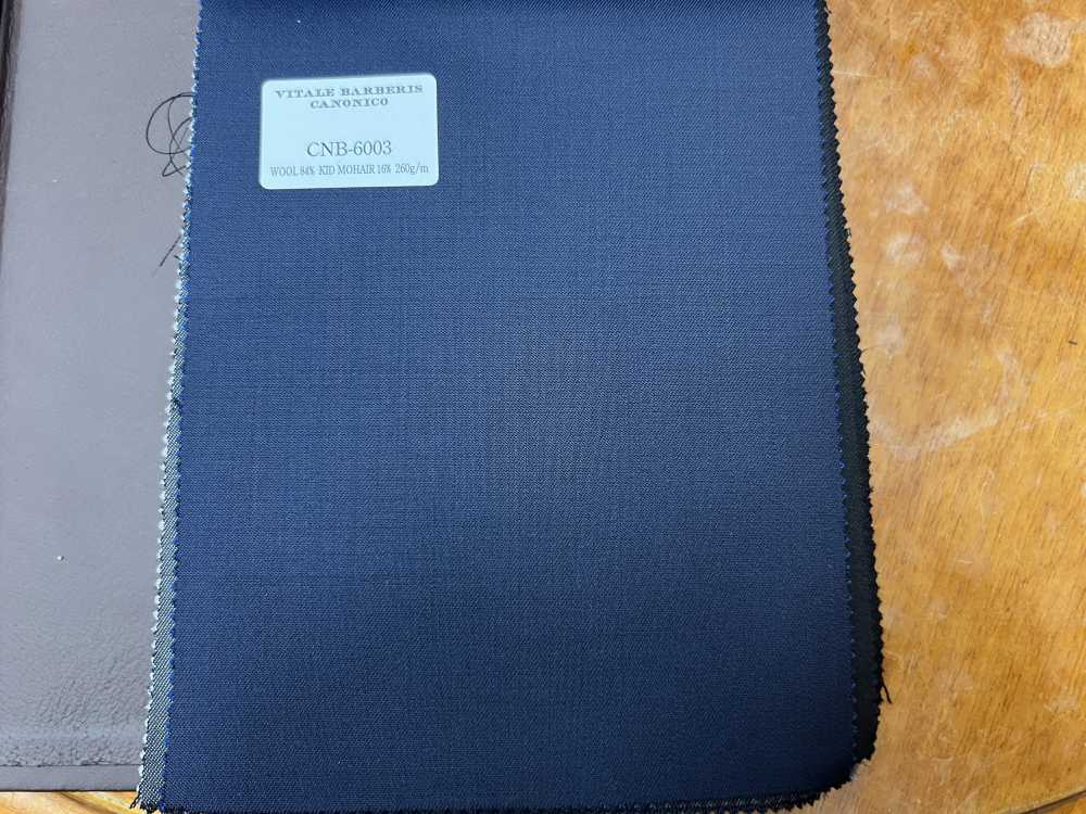 CNB-6003 CANONICO(カノニコ) 定番 紺 無地[生地] CANONICO(カノニコ)