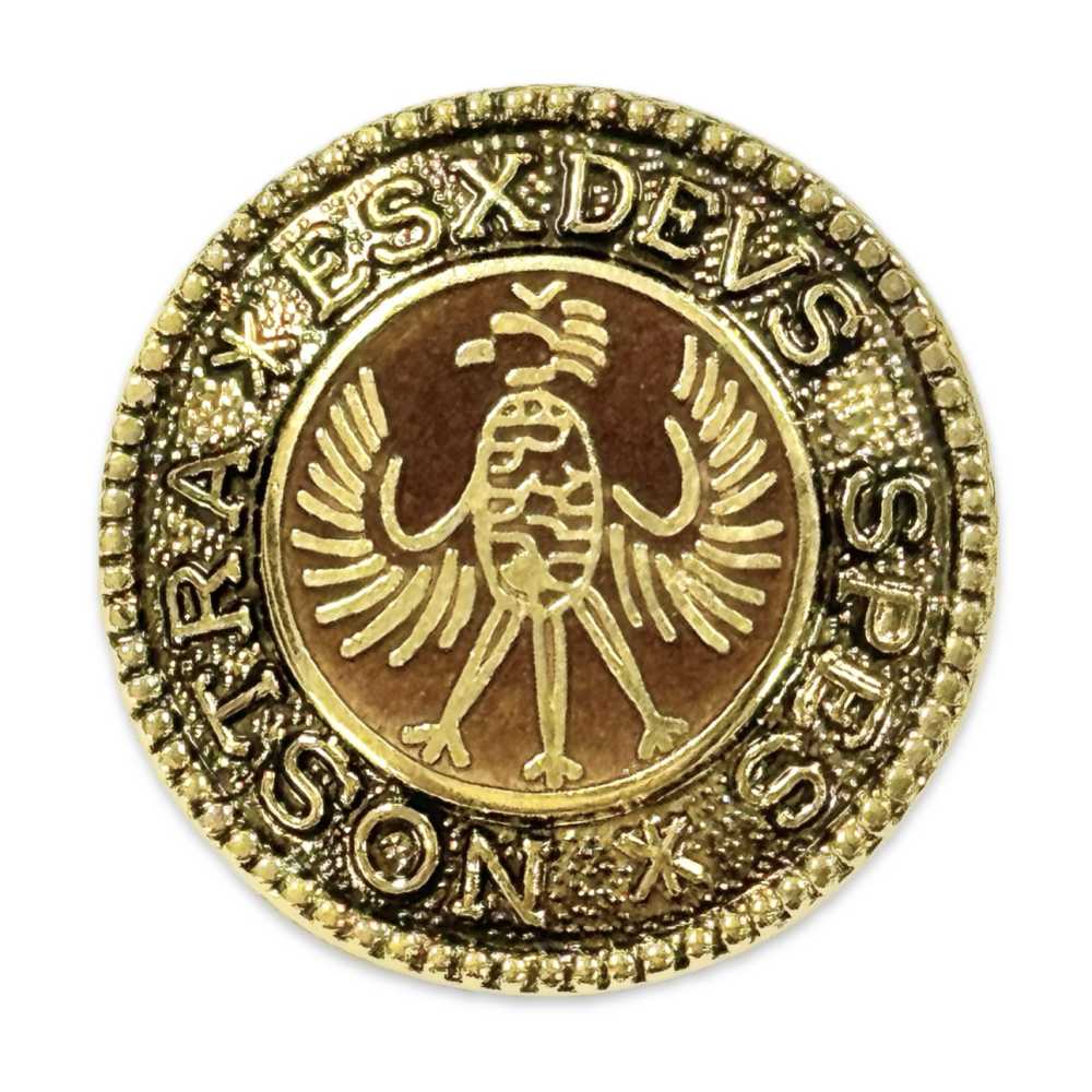 912 国産 スーツ・ジャケット用メタルボタン ゴールド