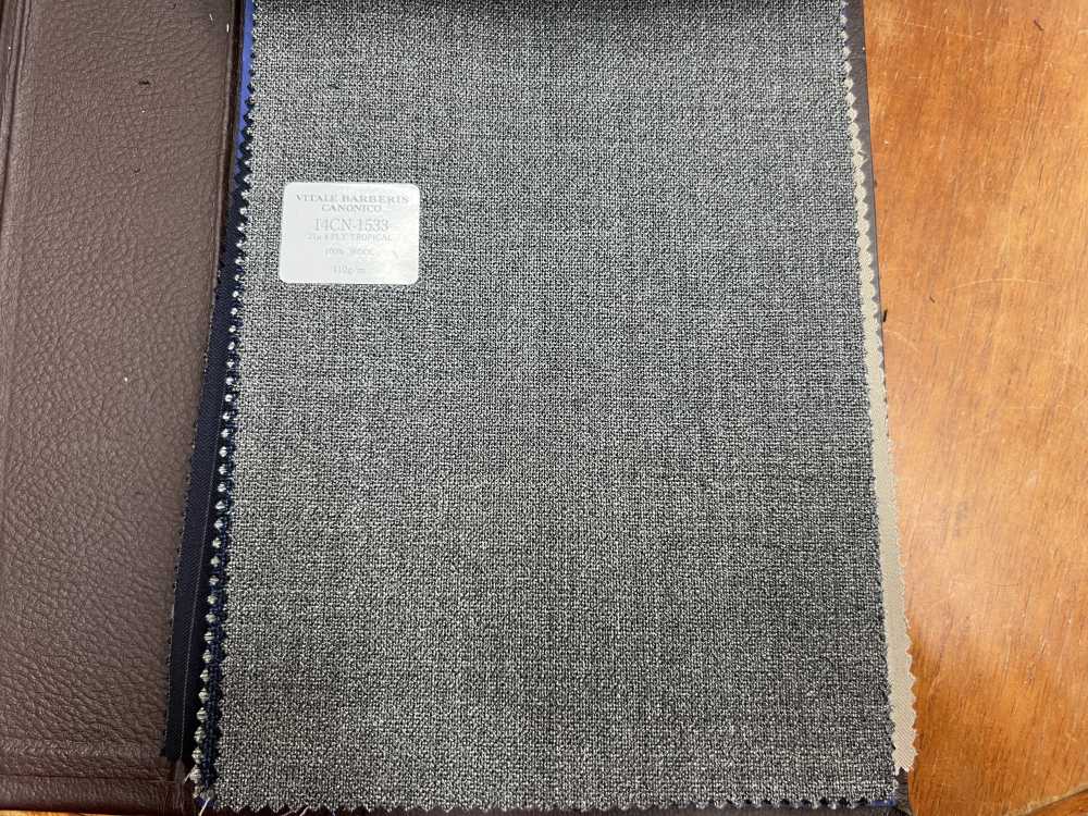 14CN-1533 CANONICO 4ply Tropical グレー[生地] CANONICO(カノニコ)