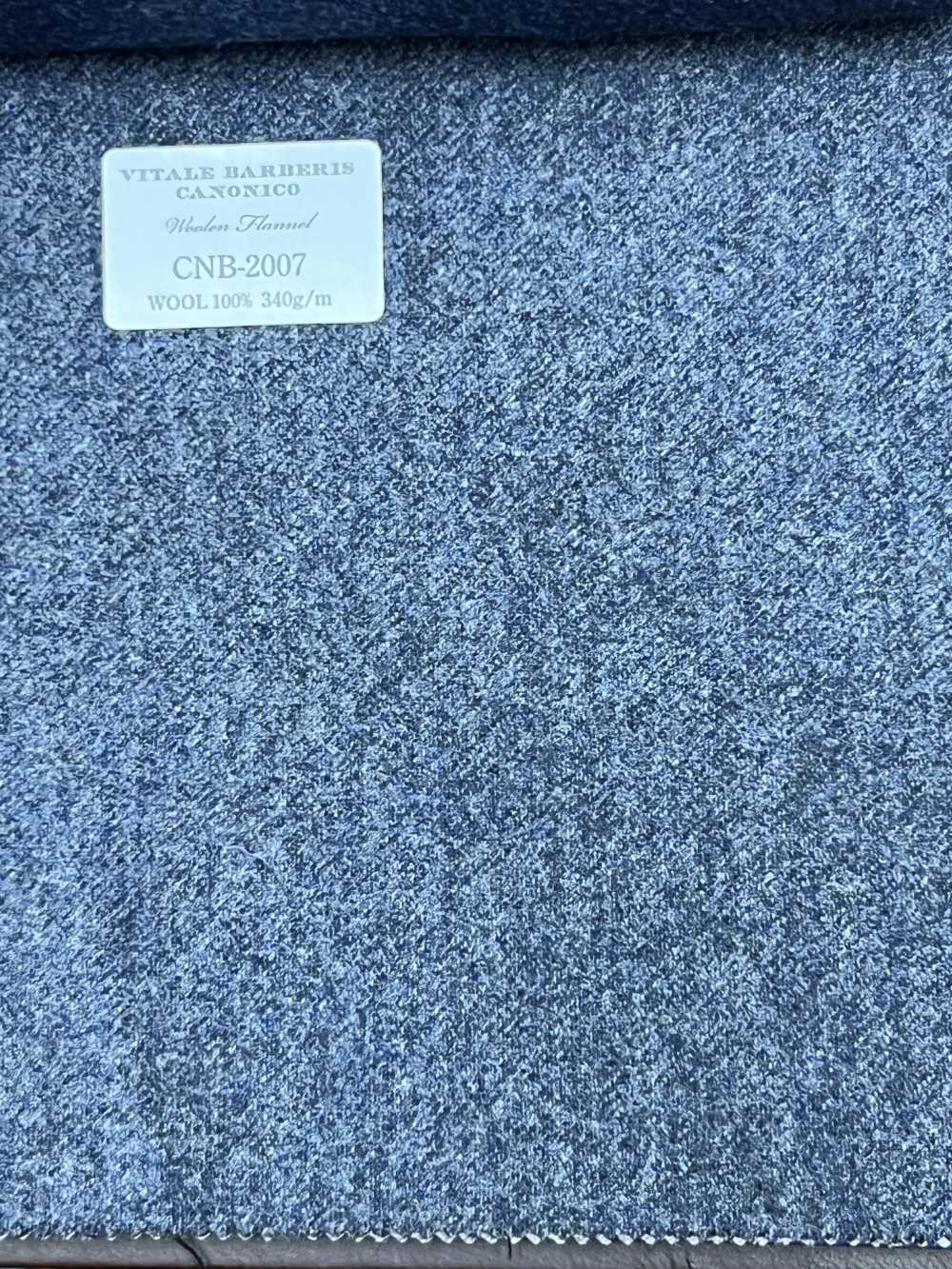 CNB2007 CANONICO(カノニコ) 定番 WOOLEN FLANNEL ブルーグレー 無地[生地] CANONICO(カノニコ)