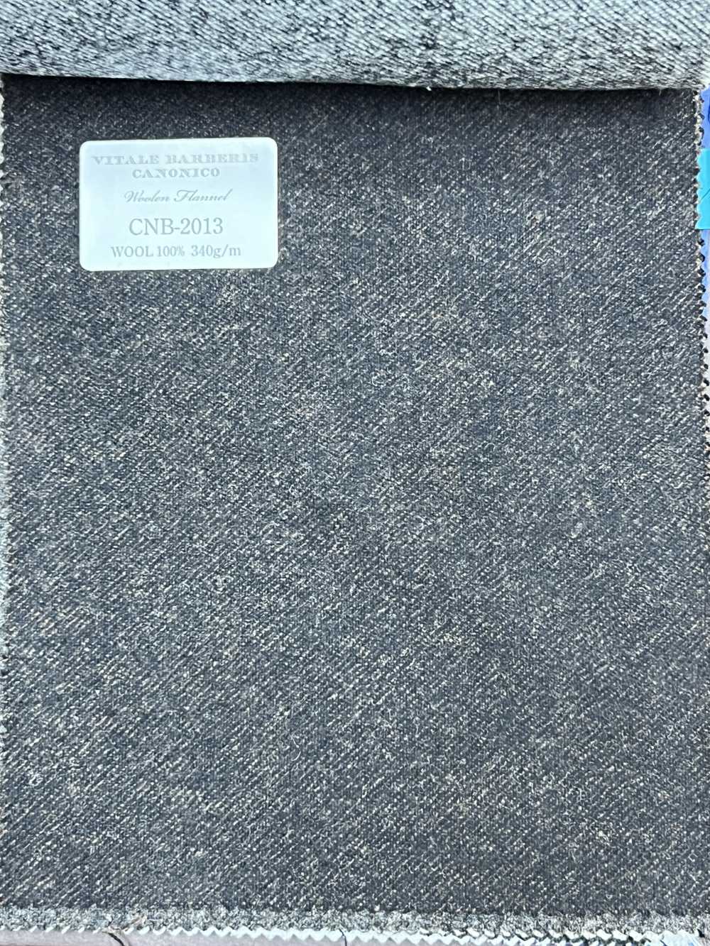 CNB2013 CANONICO(カノニコ) 定番 WOOLEN FLANNEL 濃茶 無地[生地] CANONICO(カノニコ)
