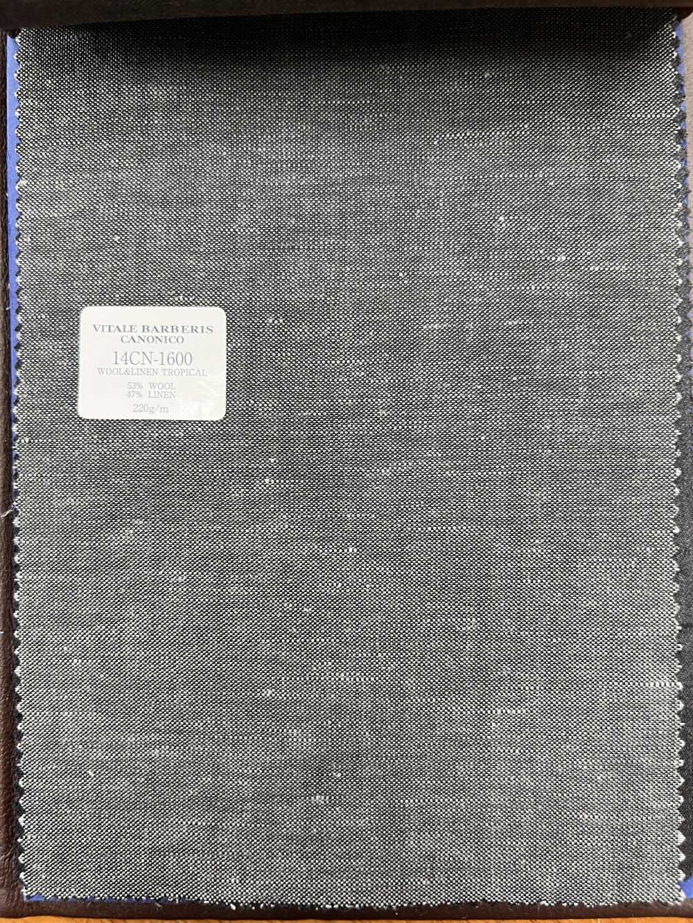 14CN1600 CANONICO 21 micron Wool & Linen グレー 無地[生地] CANONICO(カノニコ)