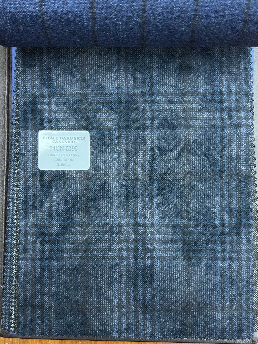 54CN5195 CANONICO(カノニコ) 3 PLY SAXONY ダークブルー[生地] CANONICO(カノニコ)