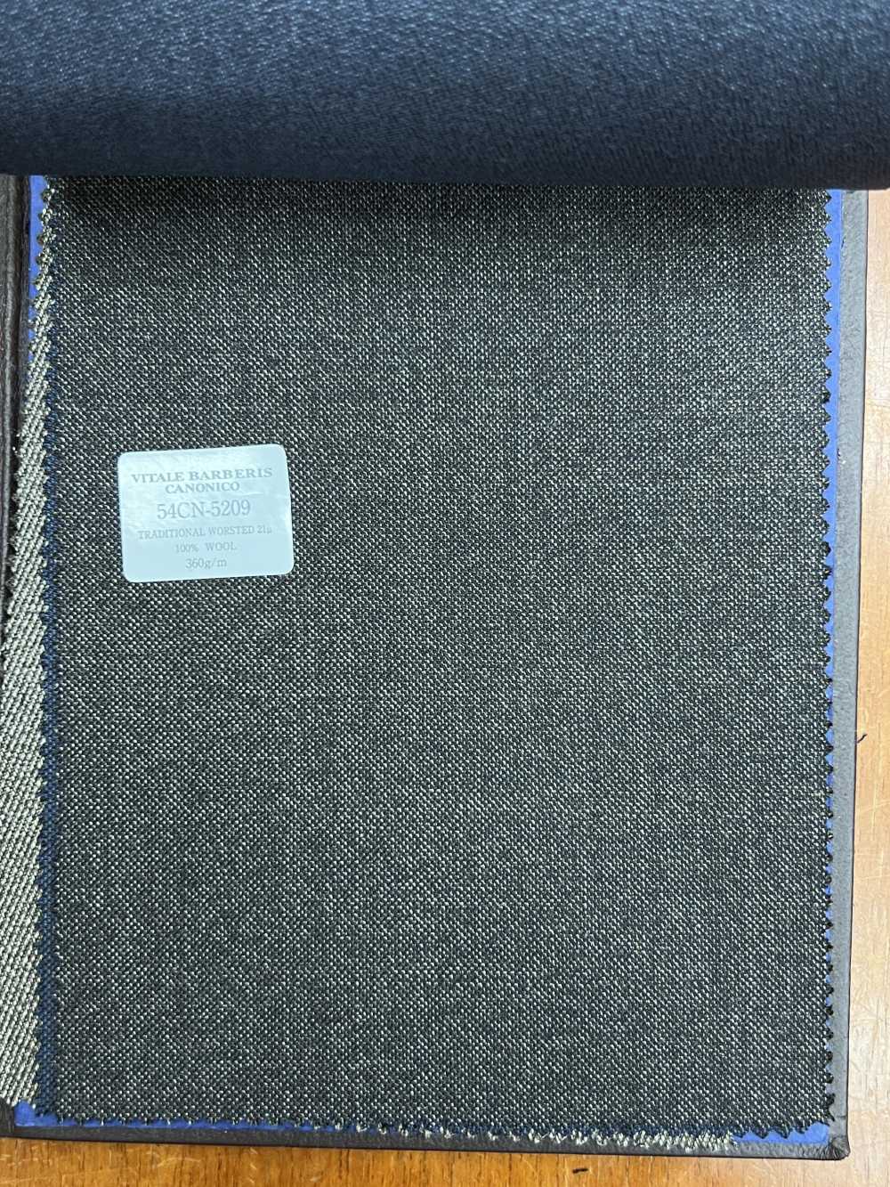 54CN5209 CANONICO(カノニコ) TRADITIONAL WORSTED 21μ ブラウン[生地] CANONICO(カノニコ)