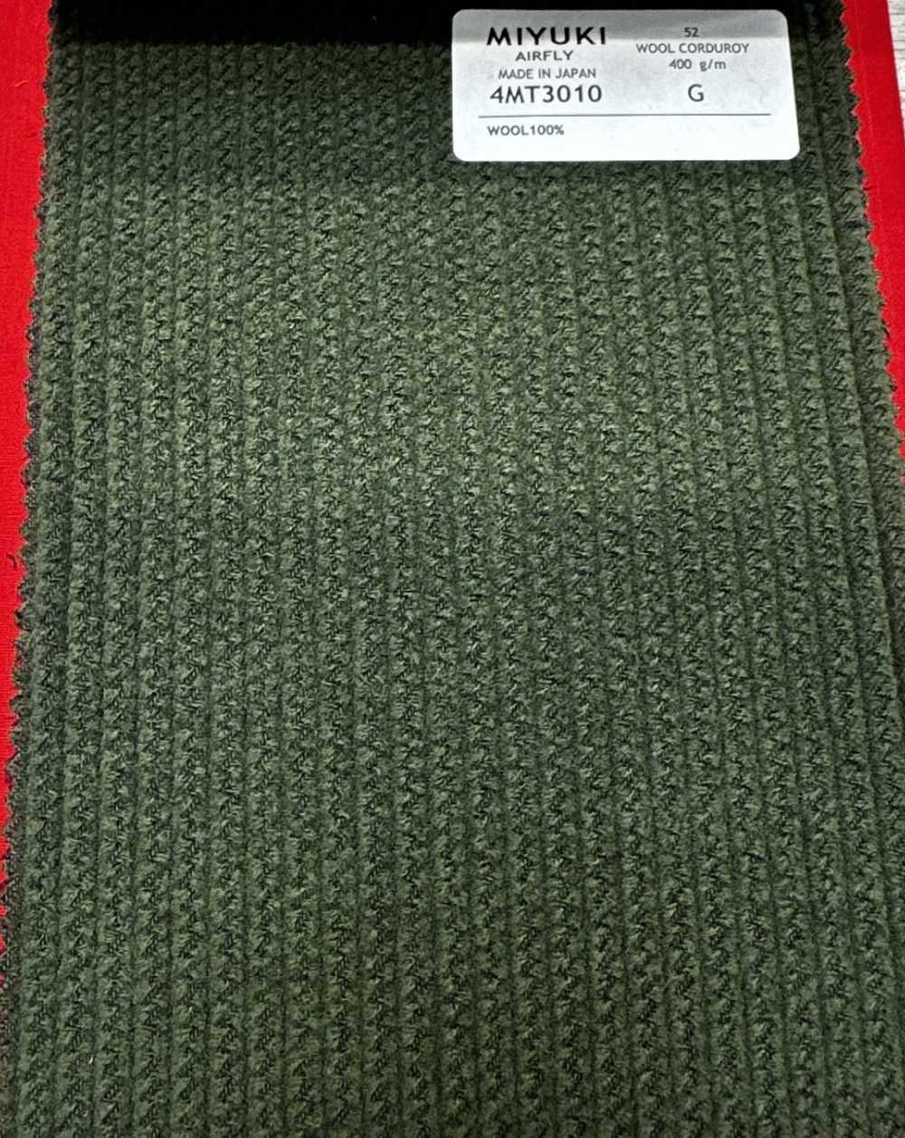 4MT3010 VARAIETES WOOL CORDUROY 他[生地] 御幸毛織(ミユキ)