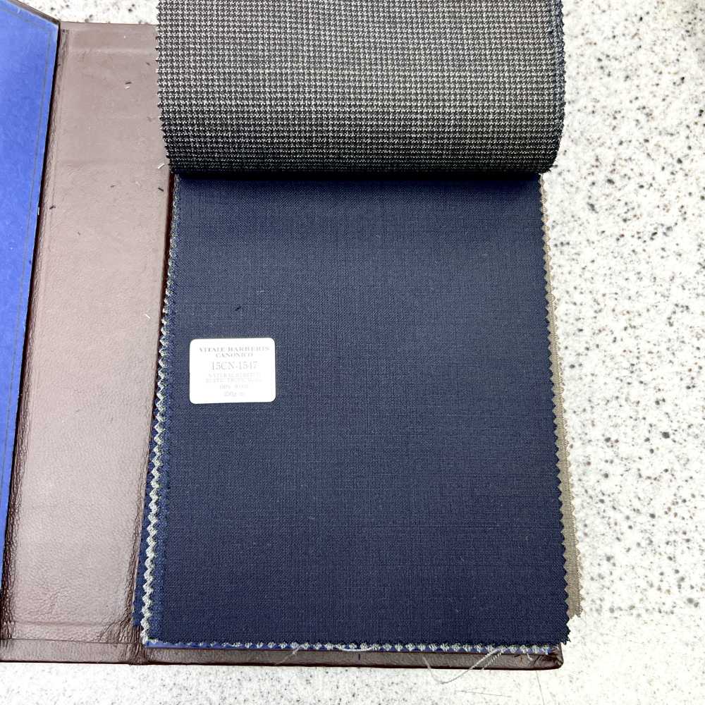 15CN1547 CANONIC カノニコ N-STRETCH RUSTIC TROPICAL 21 μ 無地 濃紺[生地] CANONICO(カノニコ)