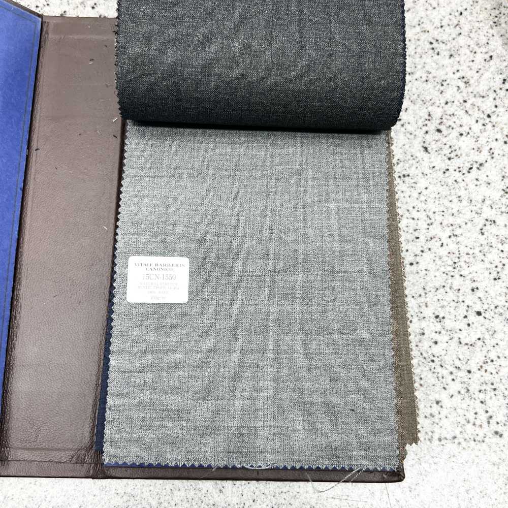 15CN1550 CANONIC カノニコ N-STRETCH RUSTIC TROPICAL 21 μ グレー 無地[生地] CANONICO(カノニコ)