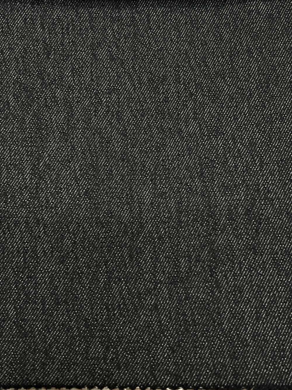 896S4311-18 NIKKE ニッケ WOOL DENIM ブラック 無地 S140s[生地] ニッケ